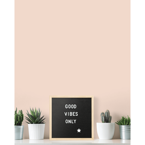 Securit® Buchstabentafel mit Holzrahmen, Letterboard, 30x30cm