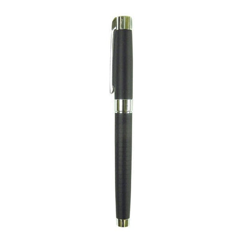 Siano Salerno Rollerball aus Metall mit Karo-Muster