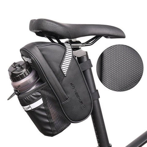 Fahrrad Satteltasche mit Flaschenhalter – 1,5L, Wasserabweisend