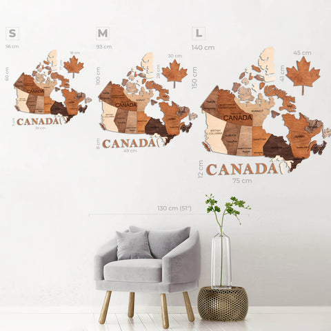 canada map