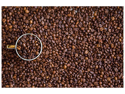 Leinwandbild Alles Kaffeebohnen