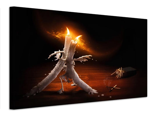 Leinwandbild Candlelight Tango