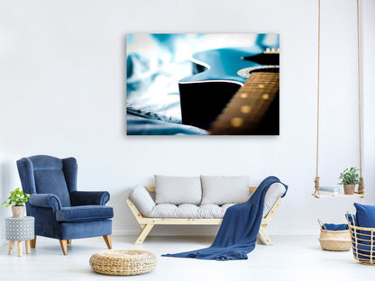 Leinwandbild Close up Gitarre