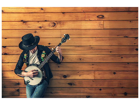 Leinwandbild Cooler Musiker