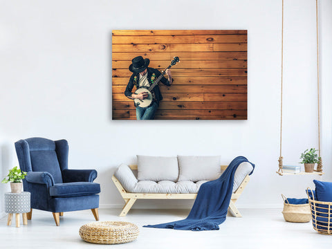 Leinwandbild Cooler Musiker