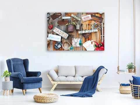 Leinwandbild Kreativer Coffee shop