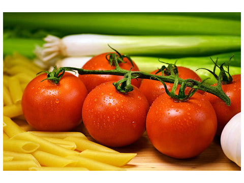 Leinwandbild Alles für Pasta