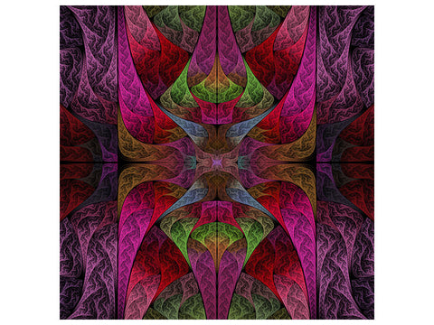 Leinwandbild Fraktales Muster