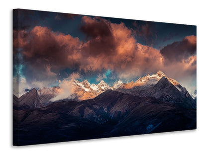 Leinwandbild Ge Nie Snow