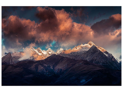 Leinwandbild Ge Nie Snow