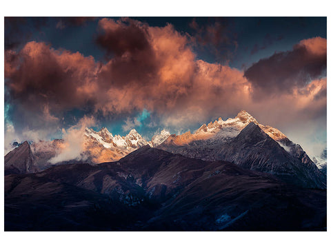 Leinwandbild Ge Nie Snow