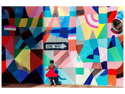 Leinwandbild One Way