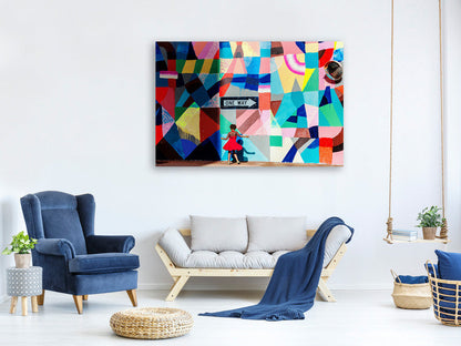 Leinwandbild One Way