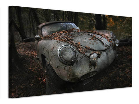 Leinwandbild red forest