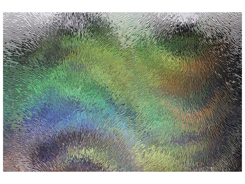 Leinwandbild Die Kunst hinter dem Glas