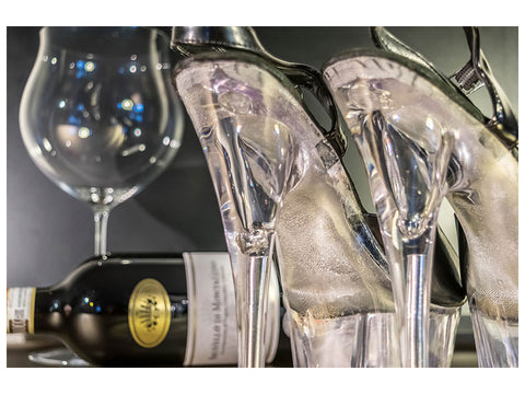 Leinwandbild Die High Heels