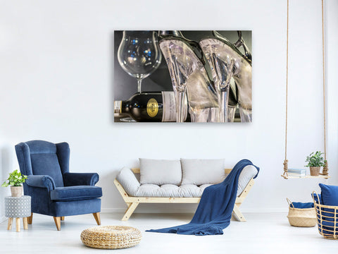 Leinwandbild Die High Heels