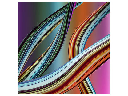 Leinwandbild Wellengleich