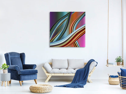 Leinwandbild Wellengleich