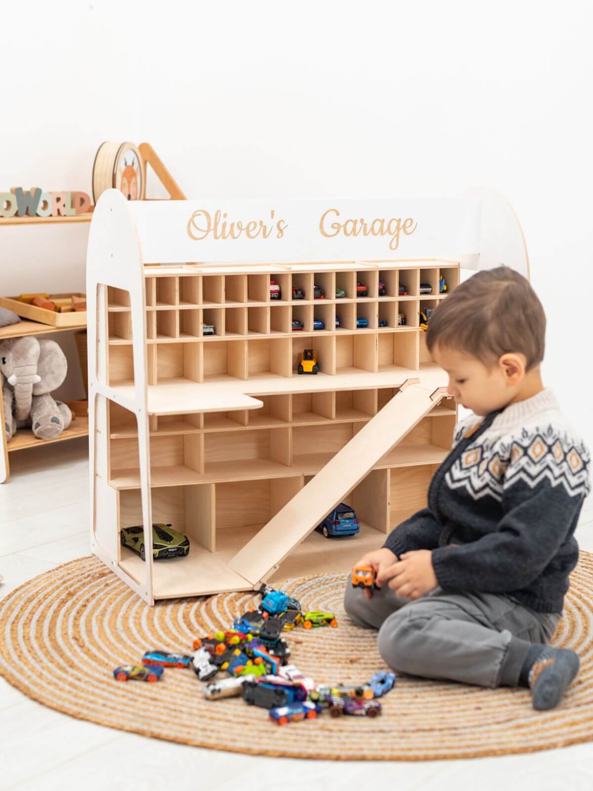 toy car garage storage