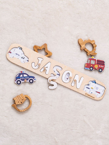 boys  personalized name puzzle 