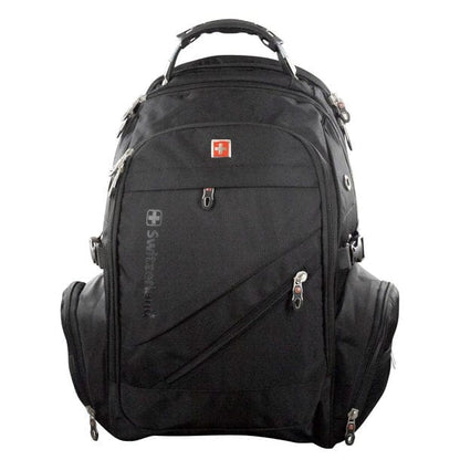 Swiss Genius Connected Rucksack – Laptopfach 15", USB & Regenhaube