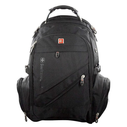 Swiss Genius Connected Rucksack – Laptopfach 15", USB & Regenhaube