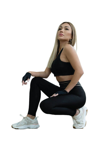 1155 - Extra High Waist Leggings - Ultimate Comfort in Black 🖤✨