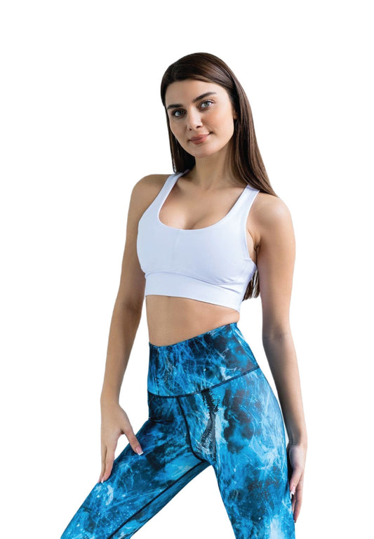 236 Fit - Sport-Bh Vit - Ultimat Komfort & Stil ✨