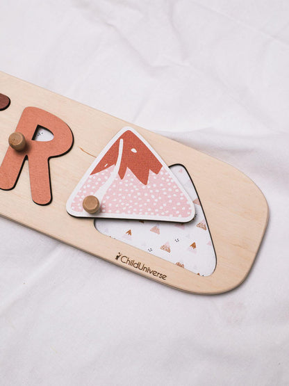 wooden mountain puzzle 