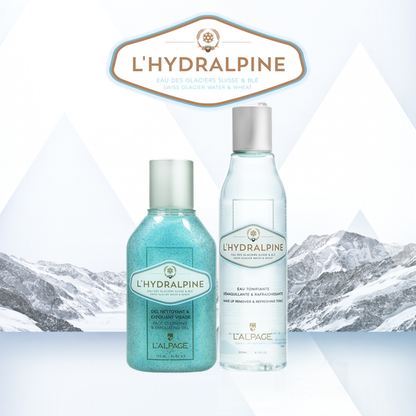 Set ou Coffret Cadeau Eau Tonifiante + Gel Nettoyant Exfoliant L'HYDRALPINE