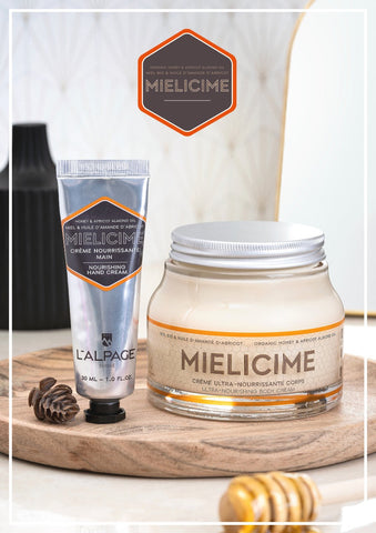 Sett ou Coffret Cadeau DUO Crème Corps 200ml + Crème Main Mielicime