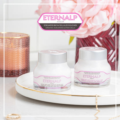 Set of Coffret Cadeau DUO Crème Anti-Age Liftant Jour & Crème Anti-Age Liftant Nuit Eternalp 4060m