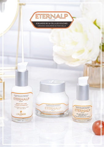 Coffret Cadeau Crème Anti-Age + Sérum Anti-Age + Gel Contour des Yeux Anti-Age ETERNALP 2040m