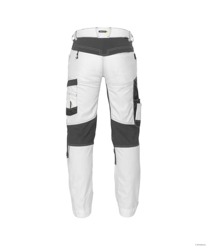 Dassy Malerhose für Herren - Arbeitshose weiss - Helix Painter