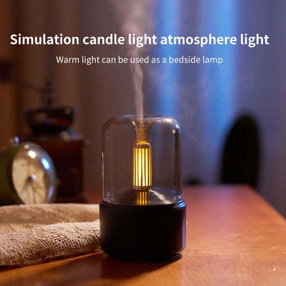 5-in-1 USB Aroma-Diffusor mit Kerzenlicht & Luftbefeuchter – 120ml
