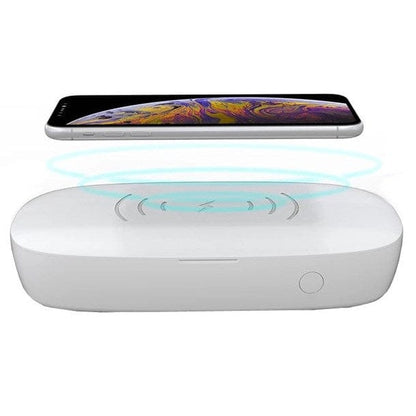 UV-Sterilisator Box mit 10W Wireless Charger & Aroma-Diffusor