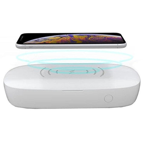 UV-Sterilisator Box mit 10W Wireless Charger & Aroma-Diffusor