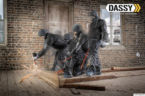 Der Allrounder - Dassy Arbeitshose für Herren - mit vielen Taschen - Nova