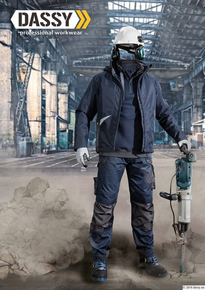 Widerstandsfähige Dassy Arbeitsjacke mit Stehkragen - Atom