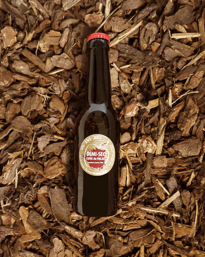 Cidrerie du Valais – Håndværk Demi-Sec Cider 33cl 🍏🍎 | 100% Naturlig, Sulfitfri