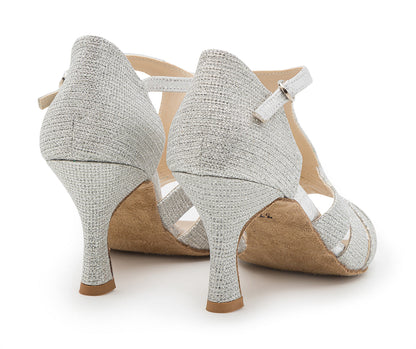 Glow Twinkle Tanzschuhe in Silber Glitter
