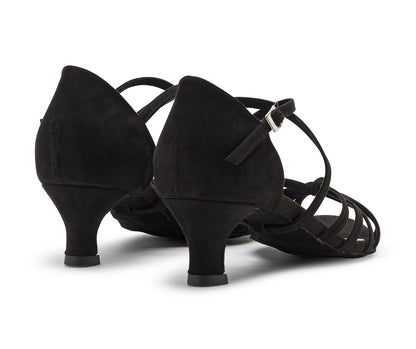 Grace Radiance Tanzschuhe in Schwarz Wildleder