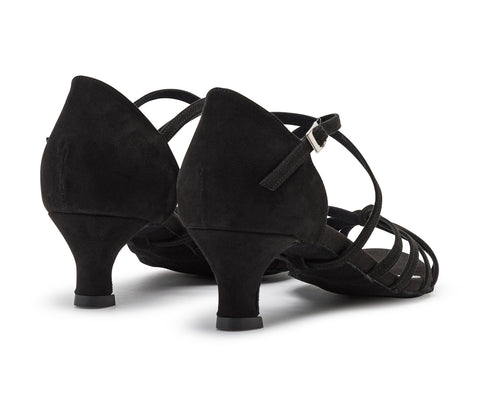 Grace Radiance Tanzschuhe in Schwarz Wildleder