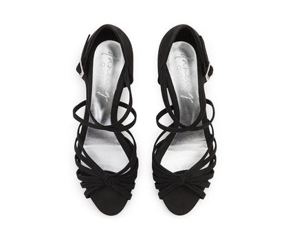 Grace Radiance Tanzschuhe in Schwarz Wildleder