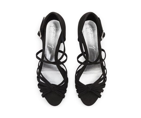 Grace Radiance Tanzschuhe in Schwarz Wildleder