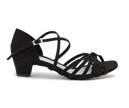 Grace Radiance Tanzschuhe in Schwarz Wildleder