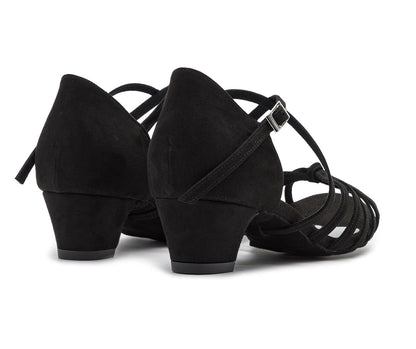 Grace Radiance Tanzschuhe in Schwarz Wildleder