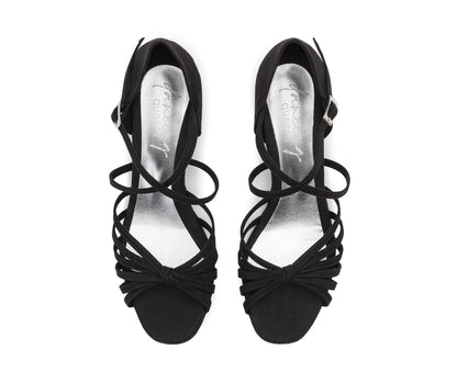 Grace Radiance Tanzschuhe in Schwarz Wildleder