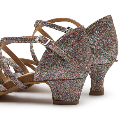 Grace Radiance Tanzschuhe in Multiglitter Mikrofaser